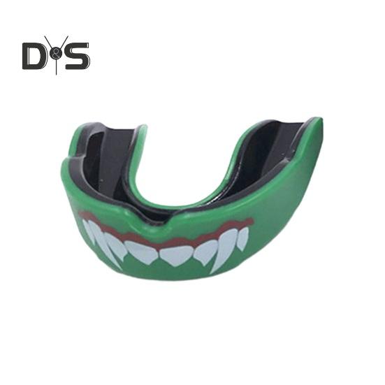 Ochraniacz na zęby sportowy ochraniacz na zęby ochraniacz na zęby ochraniacz na zęby dla młodzieży i dorosłych dwuwarstwowa osłona na dziąsła ochrona do boksu MMA rugby sztuki walki