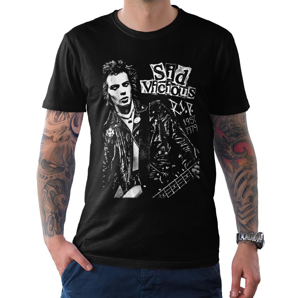 Sid Vicious RIP T-Shirt, Men's and Women's Sizes