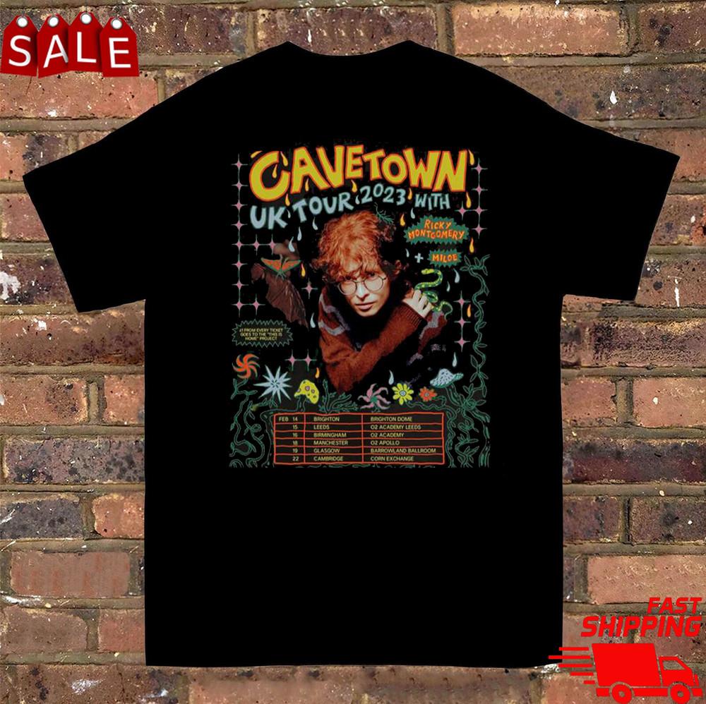 Uk Tour 2023 With Ricky Montgomery Miloe Cavetown Shirt PNA_252  FREE SHIPPING XXXXL