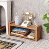 1/12 Dollhouse Mini Wooden Storage Rack Shelf Dollhouse Living Room Furniture Decoration Doll House Ornament Pretend Play Toy