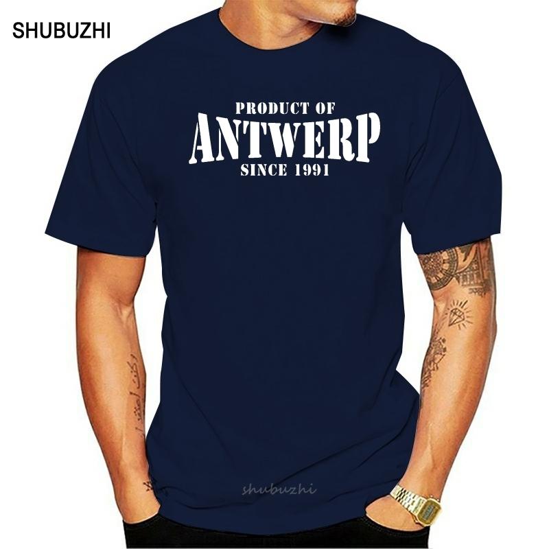 

Product Of Antwerp Belgium Mens TShirt Place Birthday Gift Year Of Choice Movie Shirt Mens T Shirt Summer O Neck Cotton S