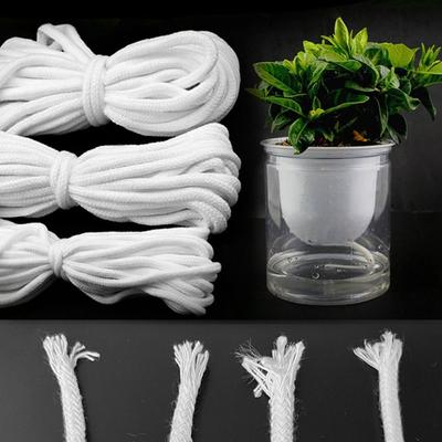 System Washable Absorbent Cotton Rope 4/5/6/8mm Watering Wick Cord Hydroponic Self Wick  for Plants