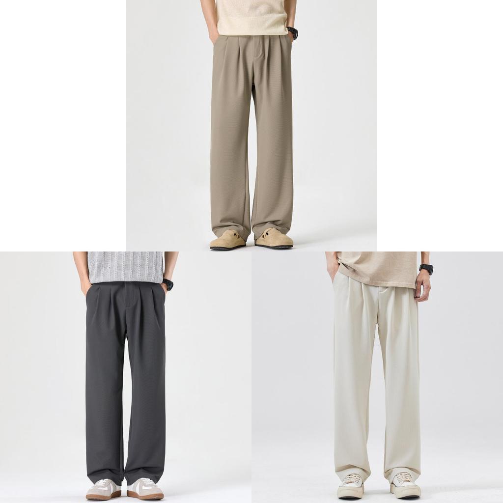 Mens Casual Pants With Stretch Fabric For Summer Youths