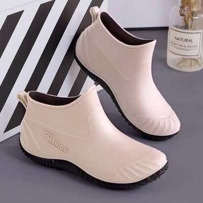 Regenlaarzen Dames Mode Buiten Regenlaarzen Volwassenen Slijtvaste Rubberen Schoenen Zomer Antislip Waterdichte Korte Buis Regenlaarzen