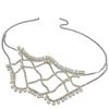 Pearl New Veil Masks Women Mesh Gifts Fashion Chains Face Mask Masquerade Dance Party Costume Sexy Face Accessories Jewelry