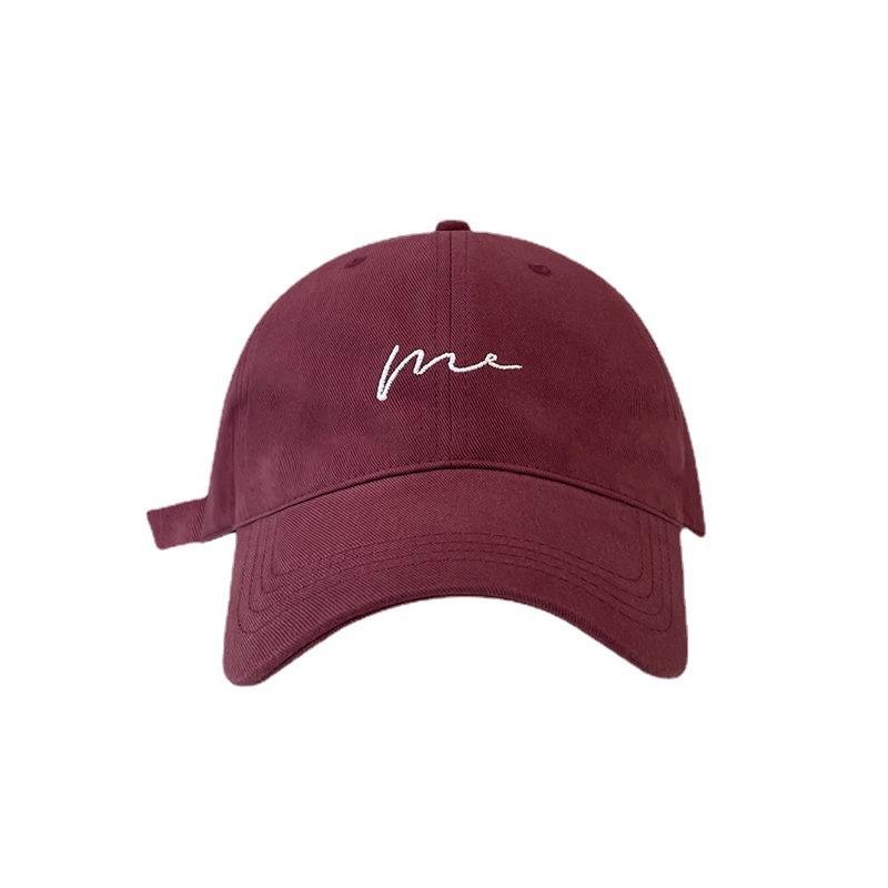 Four-season Hat for Women with Large Head Circumference, Trendy Baseball Cap for Men, Unique Design, Versatile Sports Cap, Korean Style Duckbill Cap