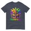 Mardi Gras Shirts For Unisex Girls Kids Mask Feather Party TShirt