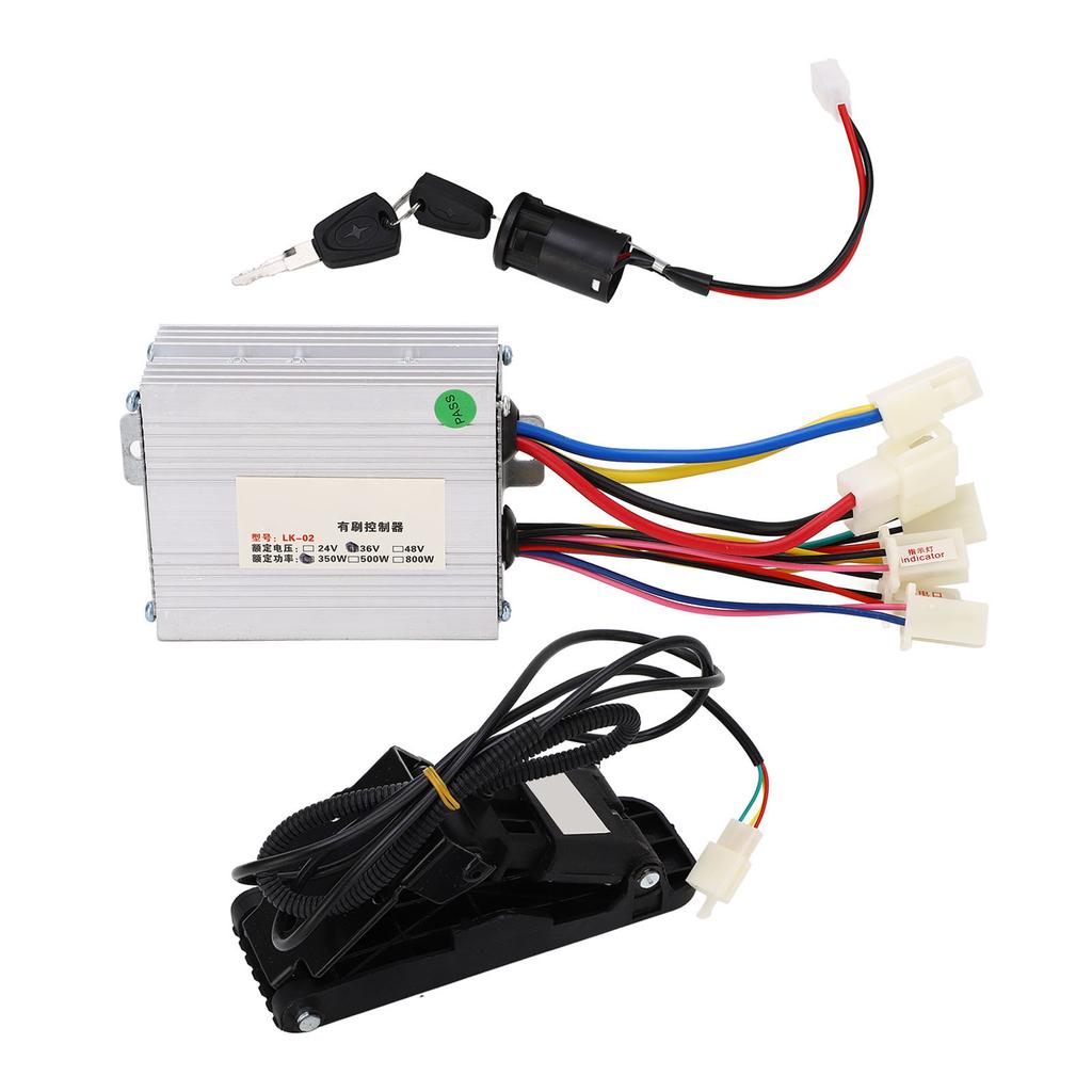 Electric Tricycle Controller Pedal Accelerator Kit Lithium Battery Electric Tricycle Retrofit Kit