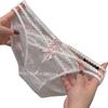 2025 French Satin Lace Seamless Panties, Pure Desire Style
