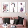 Nail Polish Watercolor Canvas Posters and Prints Cosmetic Salon Nordic Wall Art Pictures for Living Room Home Decoration
