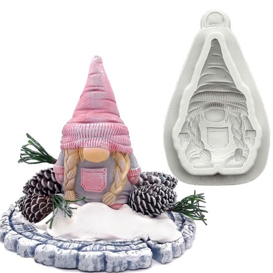 

Практичная высокая термостойкость DIY силиконовые гномы для мальчиков и девочек, формы для выпечки, трафареты, товары для дома, форма для печенья