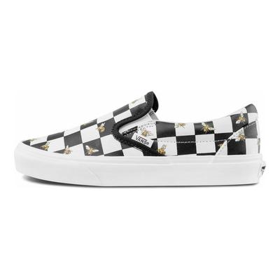 Slip-On Schachbrettmuster Sneakers Unisex Sneakers Schwarz Weiß VN0A33TB9EH