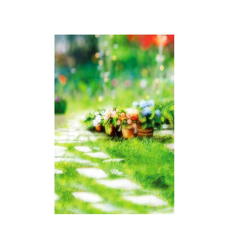 House Corner Theme Backdrop for Summer Weddings,Birthdays,Graduations,Party Decor Banner,Picturesque Scene,Tapestry