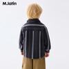 M.Latin Boys' Striped Winter Cotton Jacket