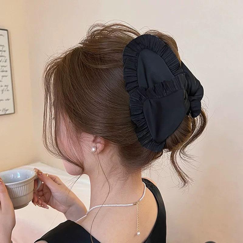 2024 Audrey Hepburn Elegant Luxury Hairpin: Versatile Shark Clip Headdress