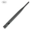 2PCs Router Antenna Durable WIFI System 6DB High Gain 2.4 5.8G Dual‑Band SMA Inner Hole