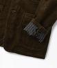 OUTSTANDING High Density Corduroy Classic 3-Button Jacket_Brown