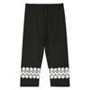 Children's Fashionable Color Cute Girls Casual Sports Yoga Pants Lace Cropped Pants Leggings