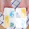 Multi Pocket Medicine Organizer 7-Day Pills Case Holder Container Storage Box for Supplements and Medications Organiser