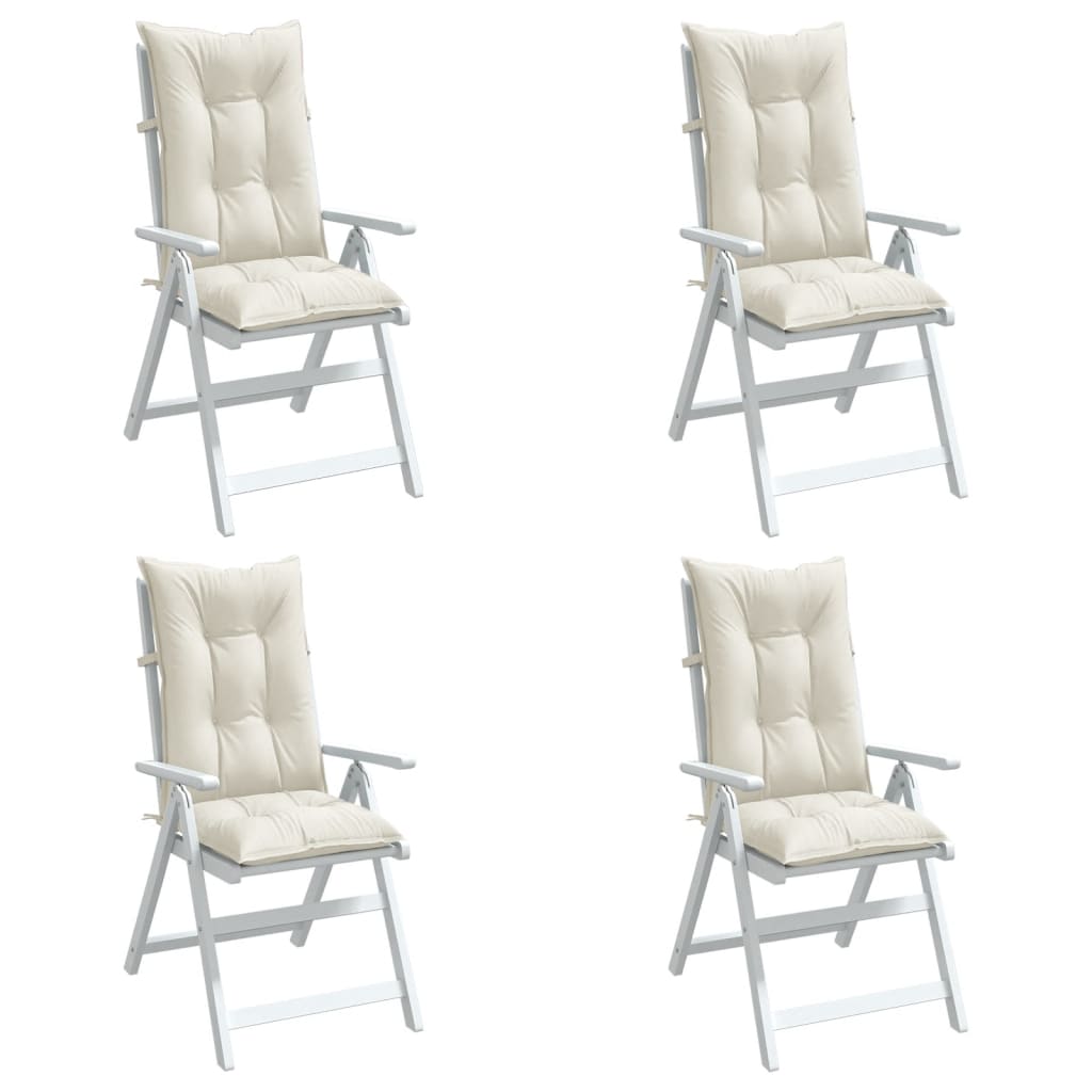 Hochlehner Cushions 4 pcs Melange Cream 120 x 50 x 7 cm Fabric