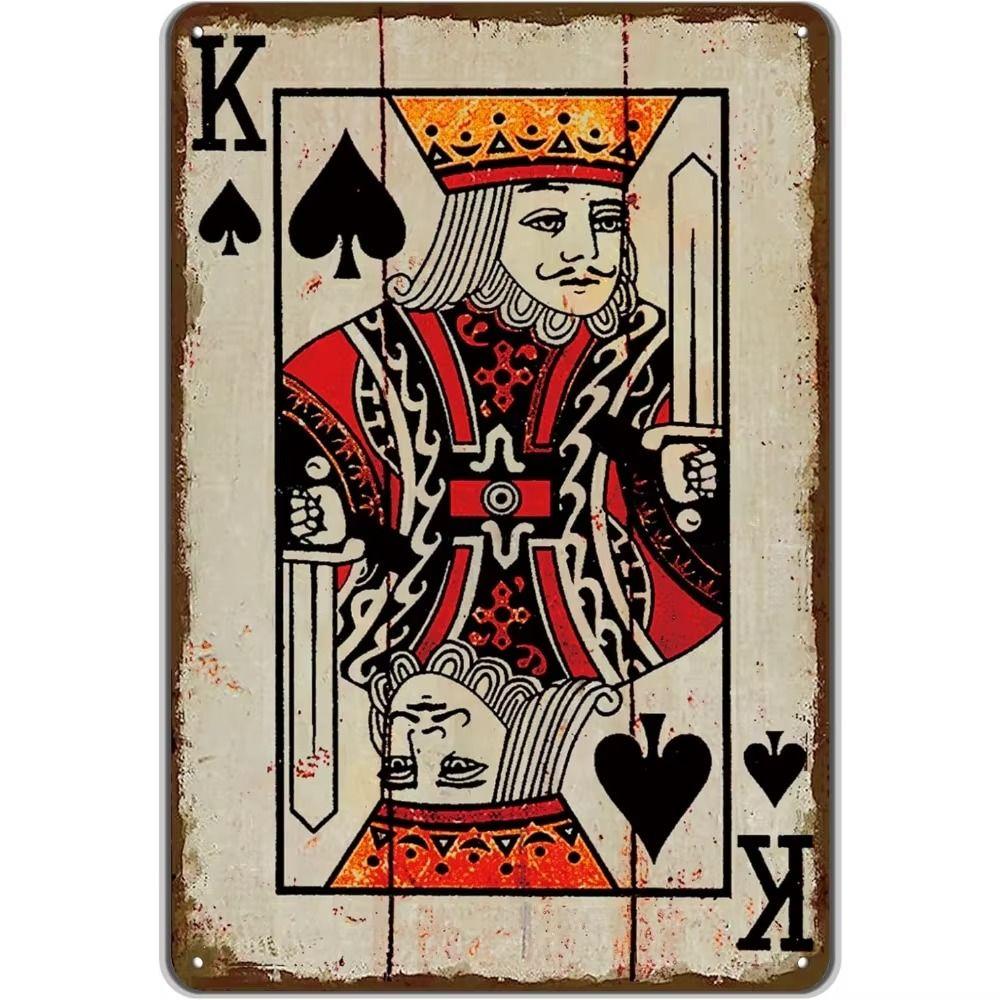 Tin Sign Retro Metal Plaque Painting Wall Decor 20x30cm