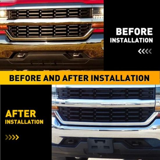 For 2014-15 Chevy Silverado 1500 Front License Tag Plate Bracket Holder 22763523