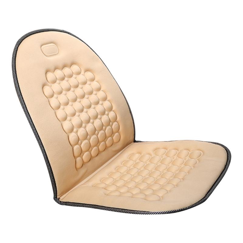 Universal Automotive Massage Pad Lumbar Support Car Seat Cushion Cover For Optimal Comfort In Long Drives