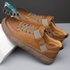 Men's shoes autumn new bread shoes retro men's tooling casual leather shoes genuine leather cow shoes