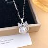 Necklace New Butterfly Zircon Necklace Accessories Women's Exquisite Versatile Premium Small Fresh Versatile Titanium Steel Accessories