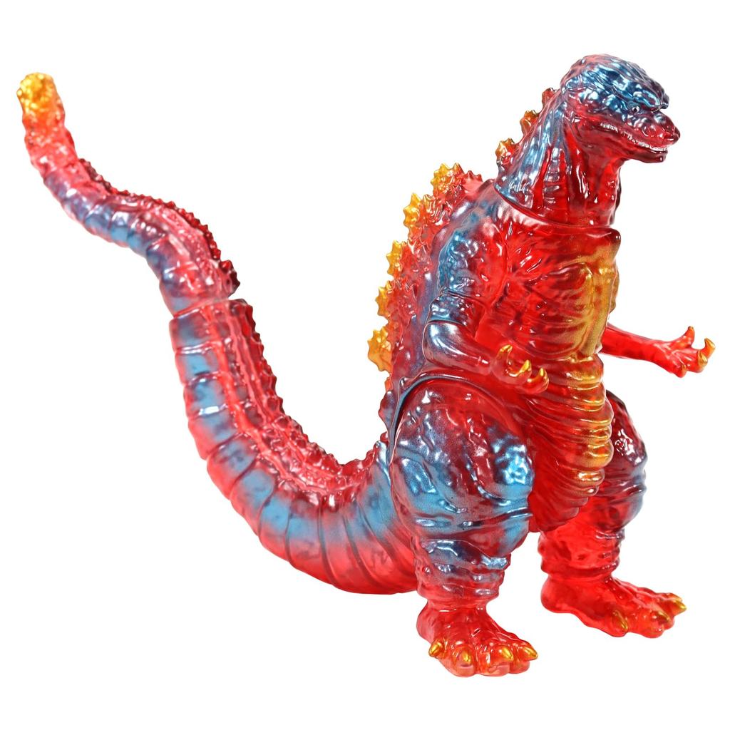 Character Content Production CCP Middle Size Series Godzilla EX Godzilla Retro Red Clear 135mm PVC Painted Complete Figure (CCP) [12th Release] (2016)