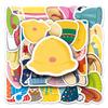 50 Hats Doodle Personality Cartoon Cute Children's Goo Card DIY Milk Tea Cup Suitcase Sticker Waterproof