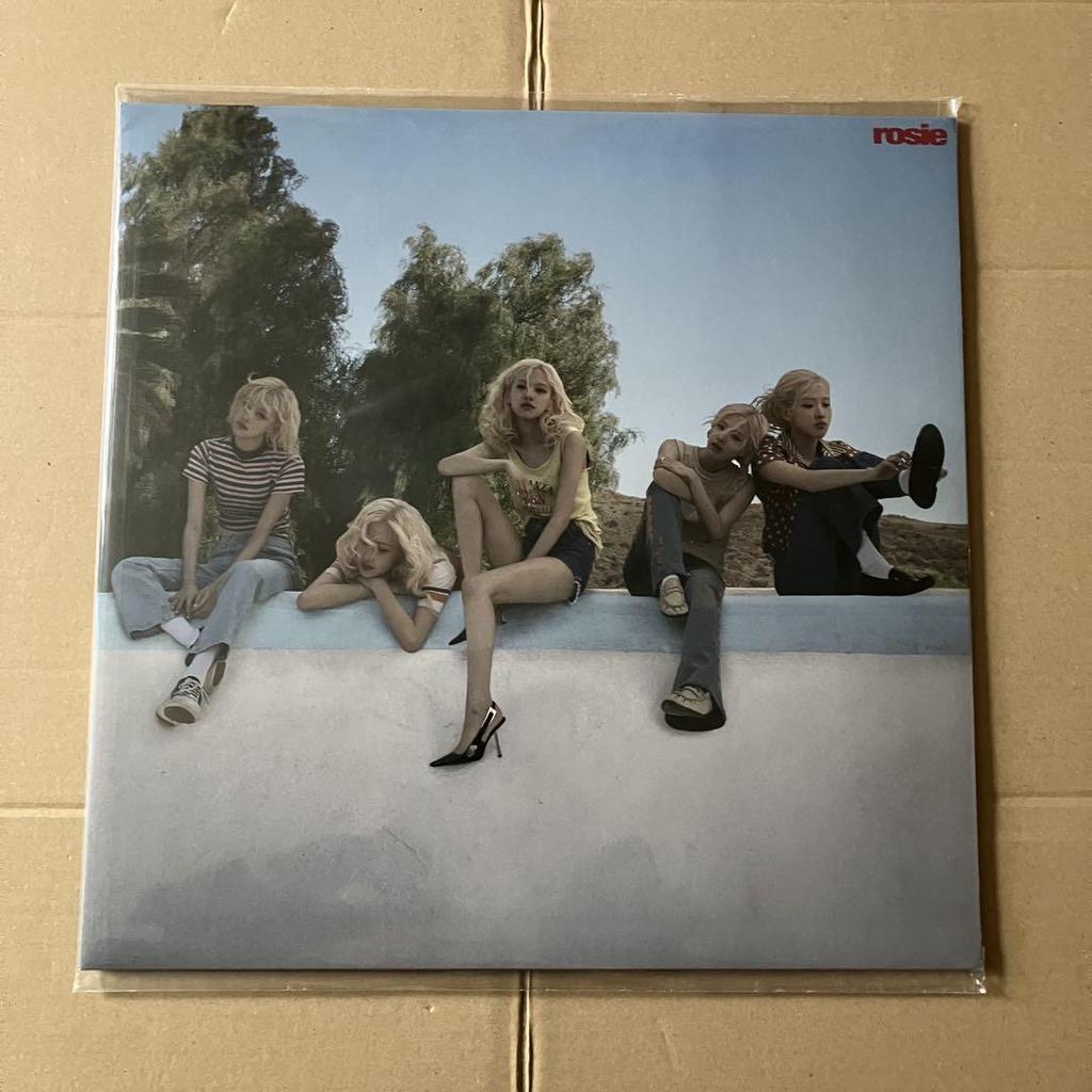 [USED] BLACKPINK Rosé rosie vinyl LP Band