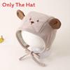 Baby Toddler Knit Hat With Earflap For Warmth And Wind Protection For Newborns And Infants
