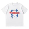 Wallows Heart Chain Rock Band Short Sleeve Print Unisex Cotton High Quality Comfortable T Shirt Autumn and Winter Innerwear