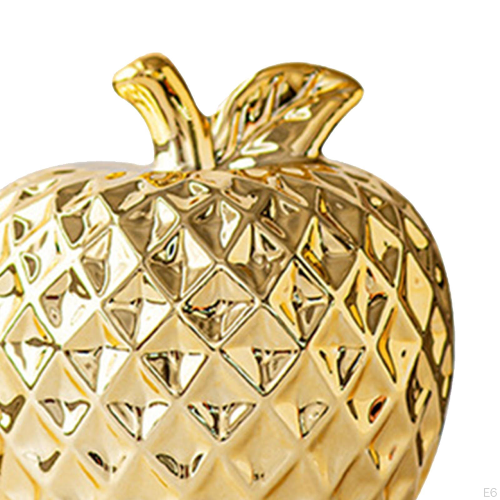 Керамическая статуя яблока — фото 9