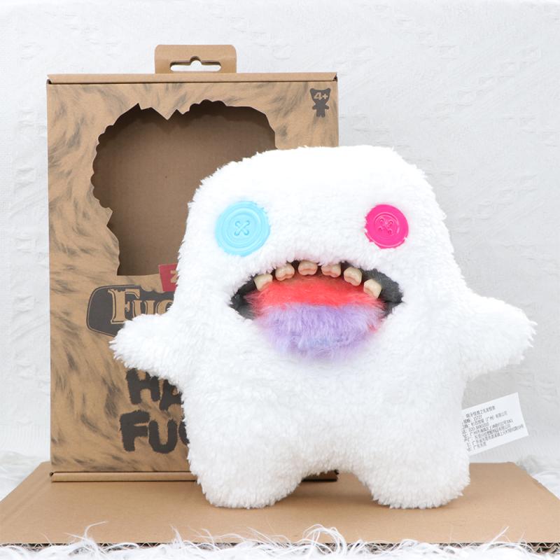100% Original Fuggler Plush Toys Funny Ugly HAIRY FUGGS Series Tooth Monster Stuffer Plushies Cute Sir Belch Screech Dolls Gifts