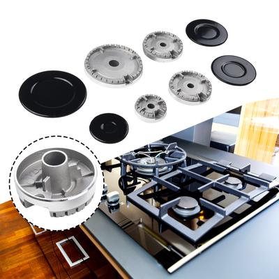 Gas Stove Burner Lid Cookware Hat Kit Upgraded Oven Gas Hob Burner Flame Cap Fits Most Gas Stove Burners Heat Distribution