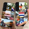 Netherland Dutch Flag Glass Mobile Phone Case for Samsung Galaxy S26 S25 S24 S23 S22 S21 S20 Note20 Plus FE Ultra Colorful Cover