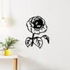 1pc Rose Metal Wall Art Romantic Floral Sculpture Gift for Valentine Wedding Bedroom Home Decor Rust Resistant
