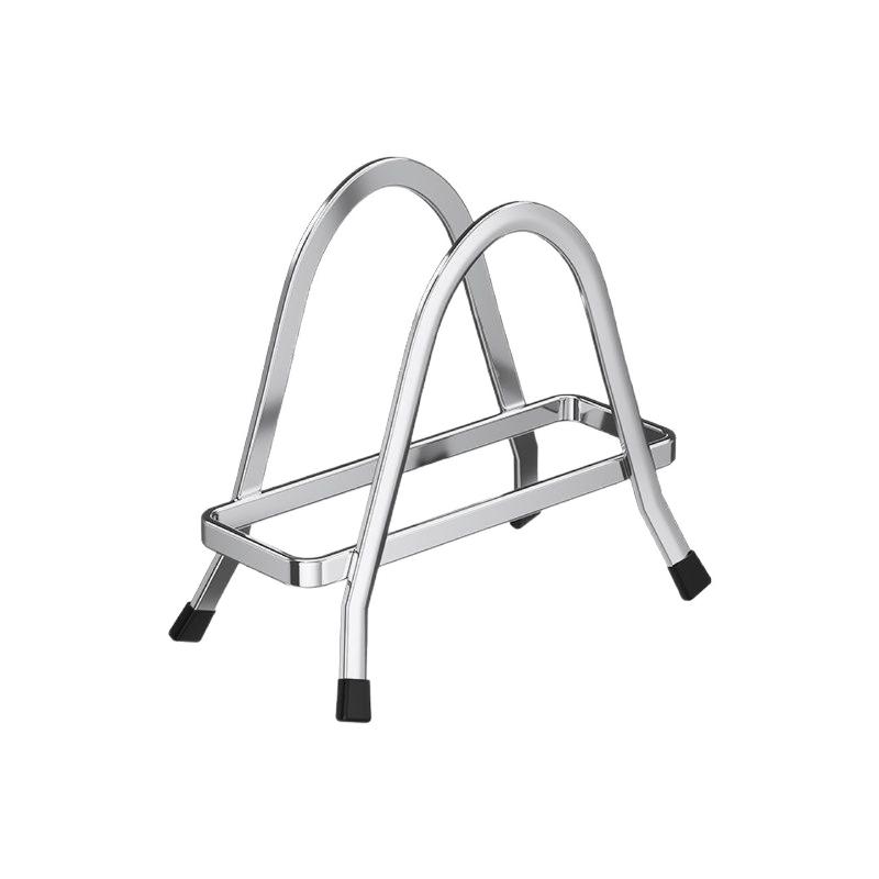 Premium Edelstahl Küchenbrett Halter Verdickter Klebe Schneidebrettständer Arbeitsplatten Organizer zur Aufbewahrung von Topfdeckeln