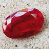 109.15 Ct Natural Mozambique Red Ruby Oval Cut Certified Loose Gemstone