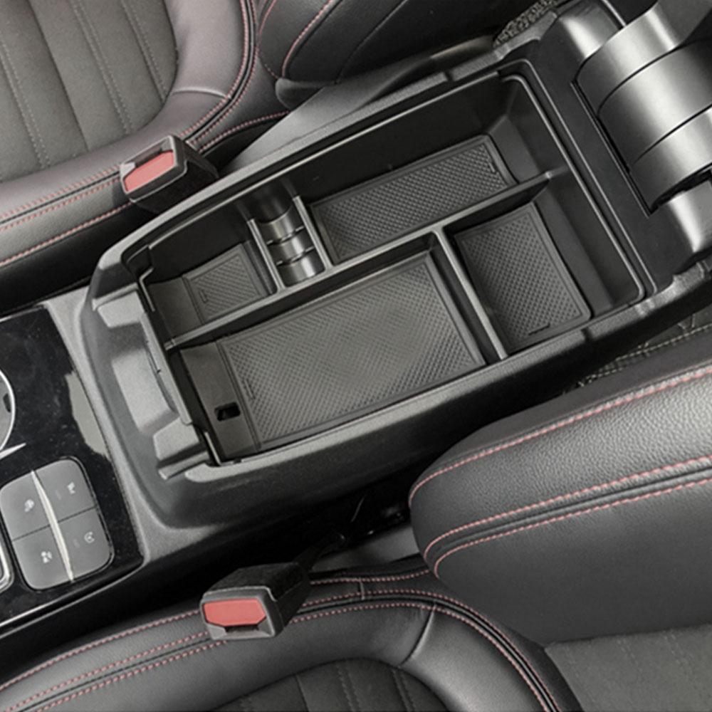 Center Console Organizer for Ford Escape 2020- 2025 2025/Bronco Sport 2025-2025 Car Accessories Armrest Secondary Storage Box