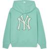 New MLB Monogram Collection New York Yankees Big Lux Overfit Sweatshirt Unisex Green 3AHDM0144-50MTM