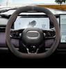 2025 Geely Galaxy Star Ray 8 Ultra-Thin Non-Slip Suede Steering Wheel Cover for All Seasons