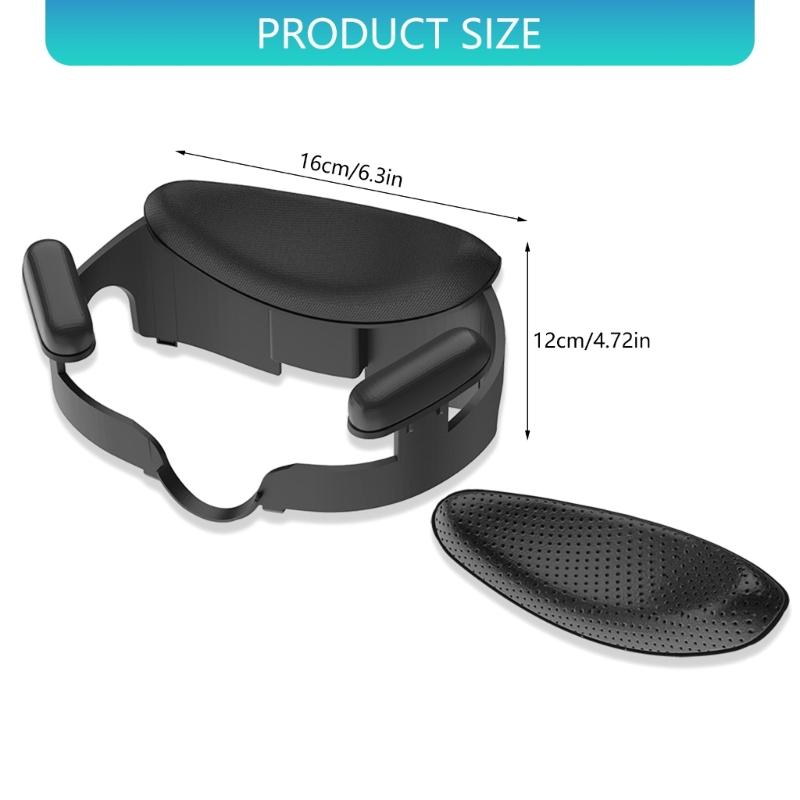 Adjustable VR Headset Face Cushion Sweatproof Design Easy Clean for VR Headset Face Cover Pad