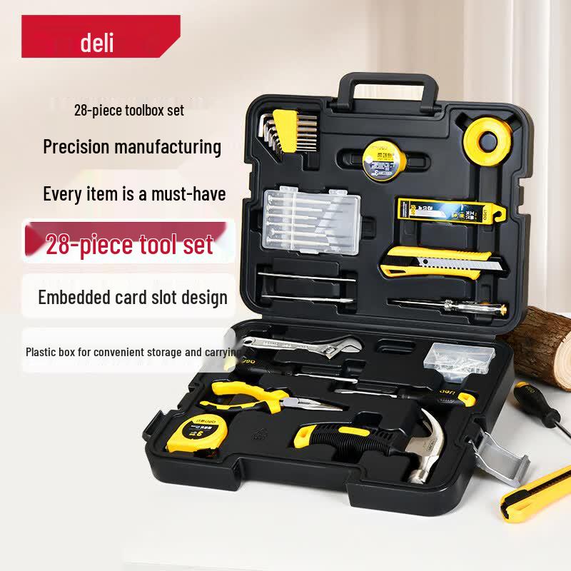 Deli 28-Piece Household Tool Set DL1028J
