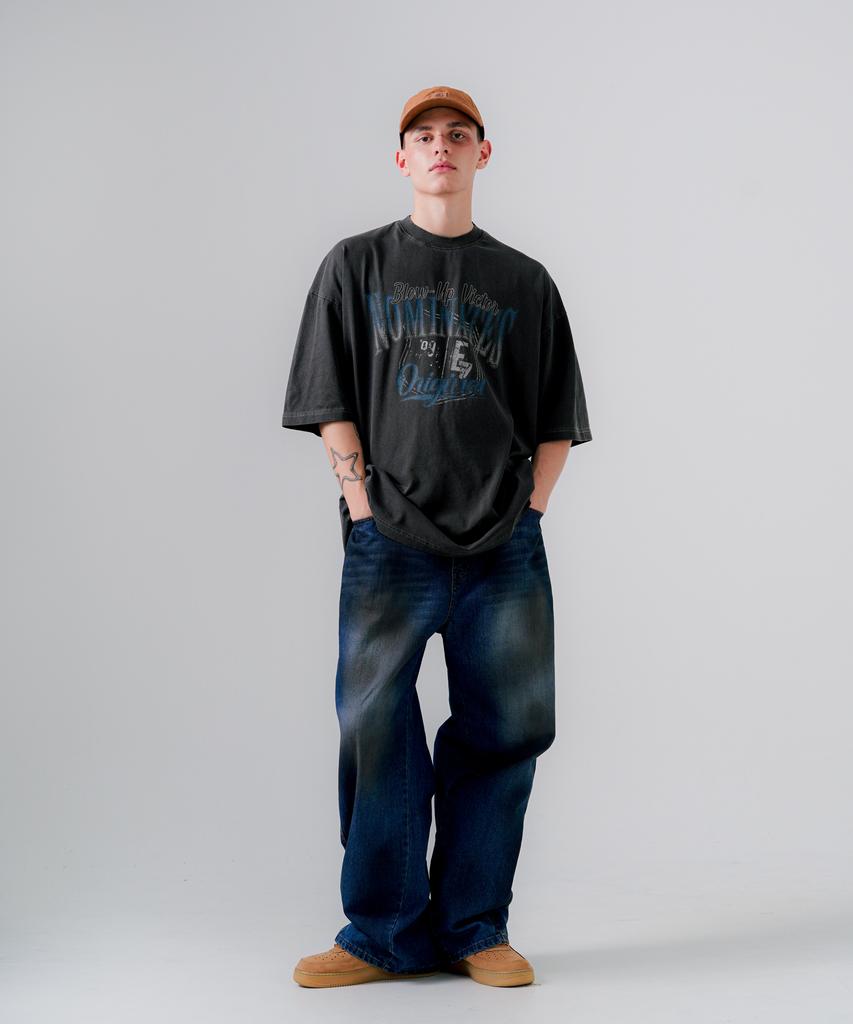 Ezcaton [Set] Rematch + Nominees Pigment Short Sleeve T-Shirt (Kmst6781+Shst6789) (A Type)