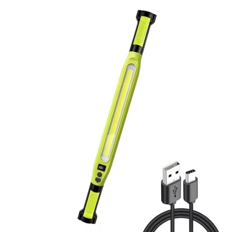 

Super Bright Work Light Rechargeable Magnetic Work Light with Hooks & Rotating Magnetic Base For Car Repairing Emergency B