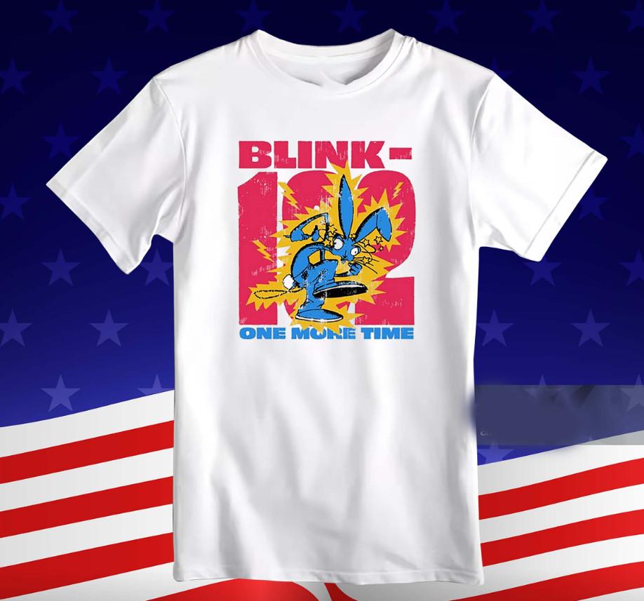 Blink182 Rabbit One More Time 2025 Tshirt size S5XL Unisex T-Shirt L
