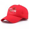 Free Palestine Cotton Baseball Cap With Adjustable Fit For Summer Casual Wear